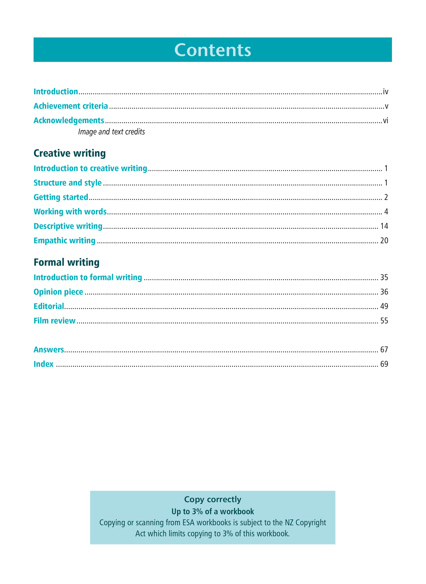 Level 2 Writing 2.4 Learning Workbook