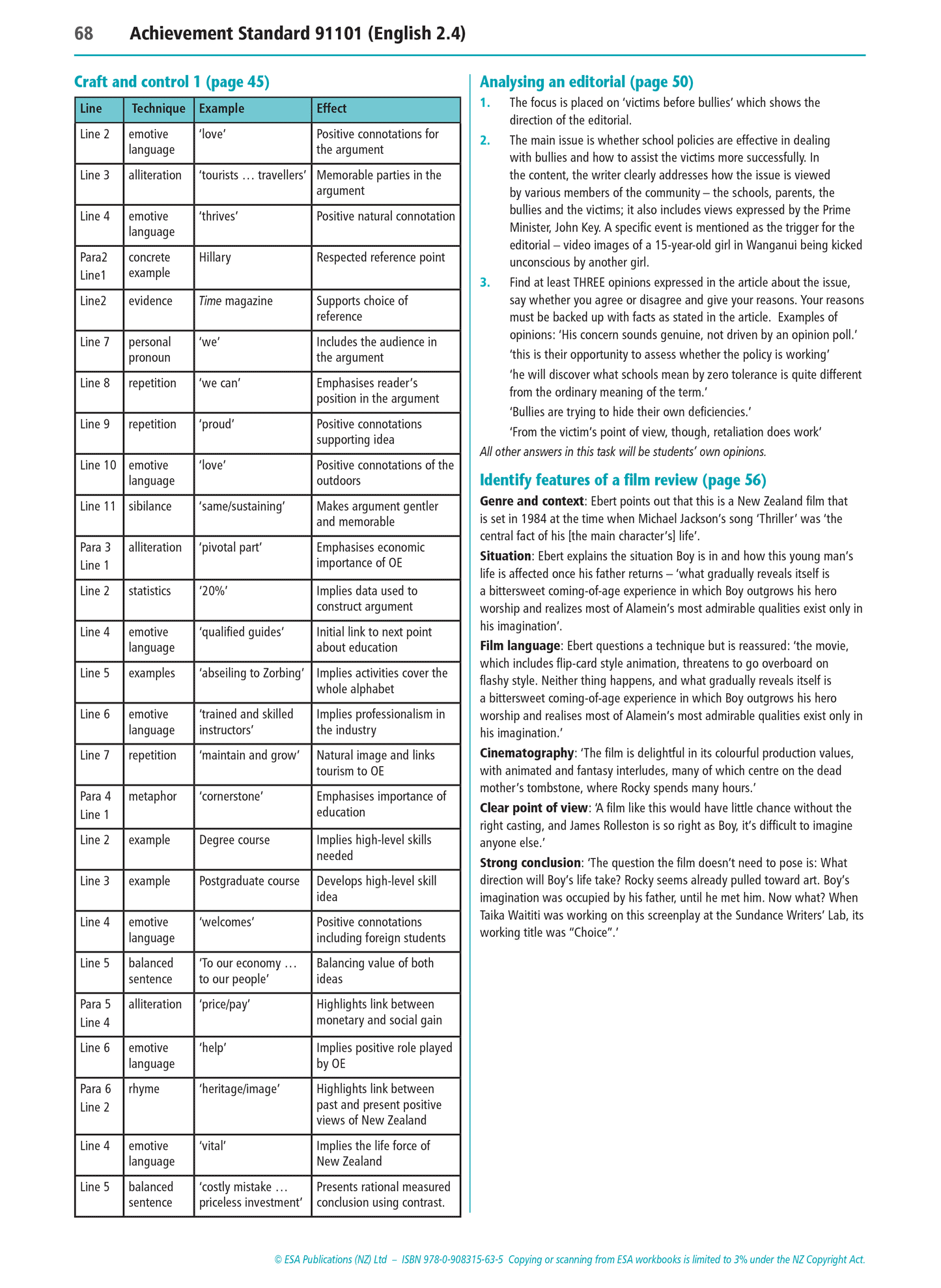 Level 2 Writing 2.4 Learning Workbook