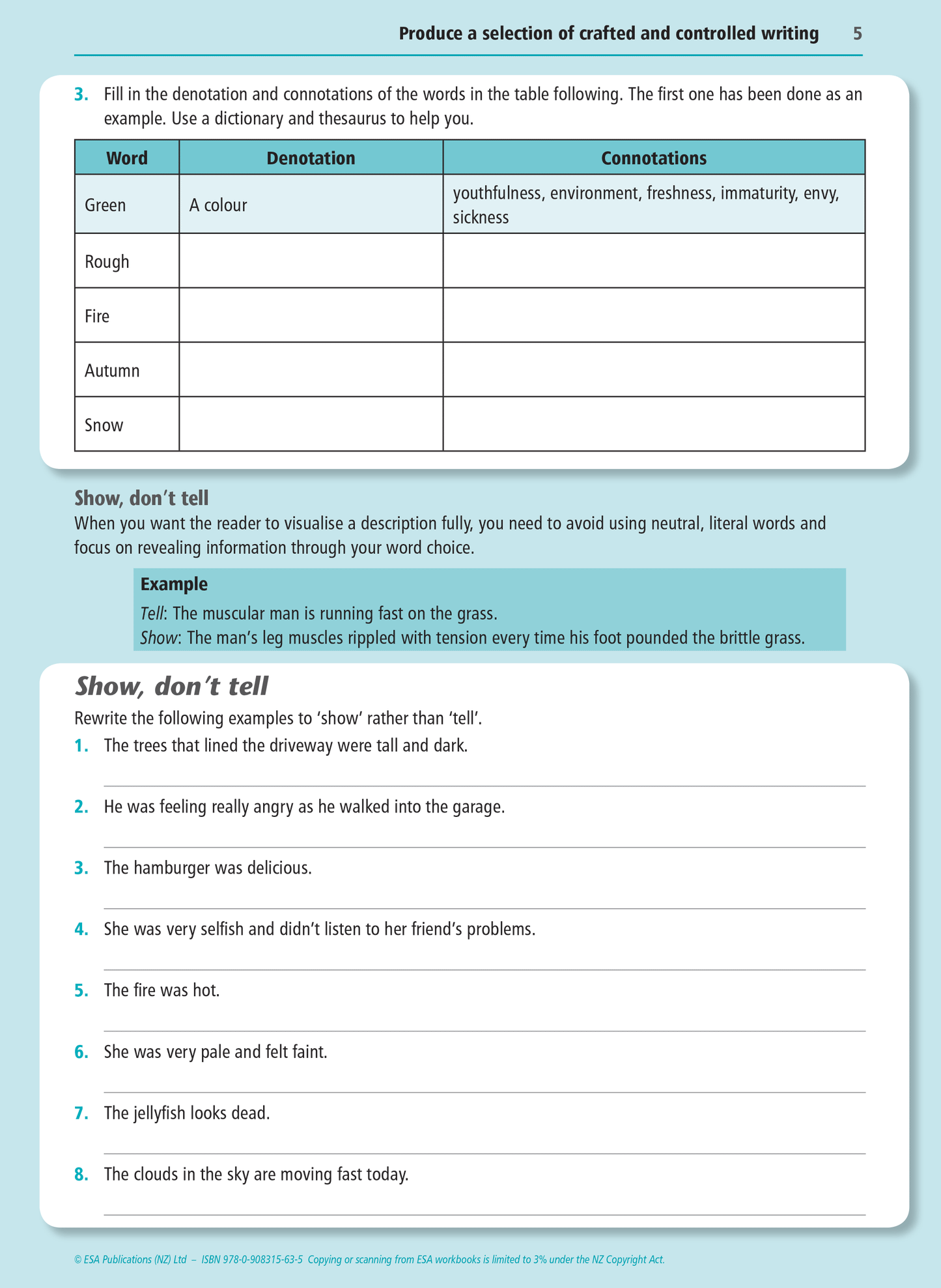 Level 2 Writing 2.4 Learning Workbook