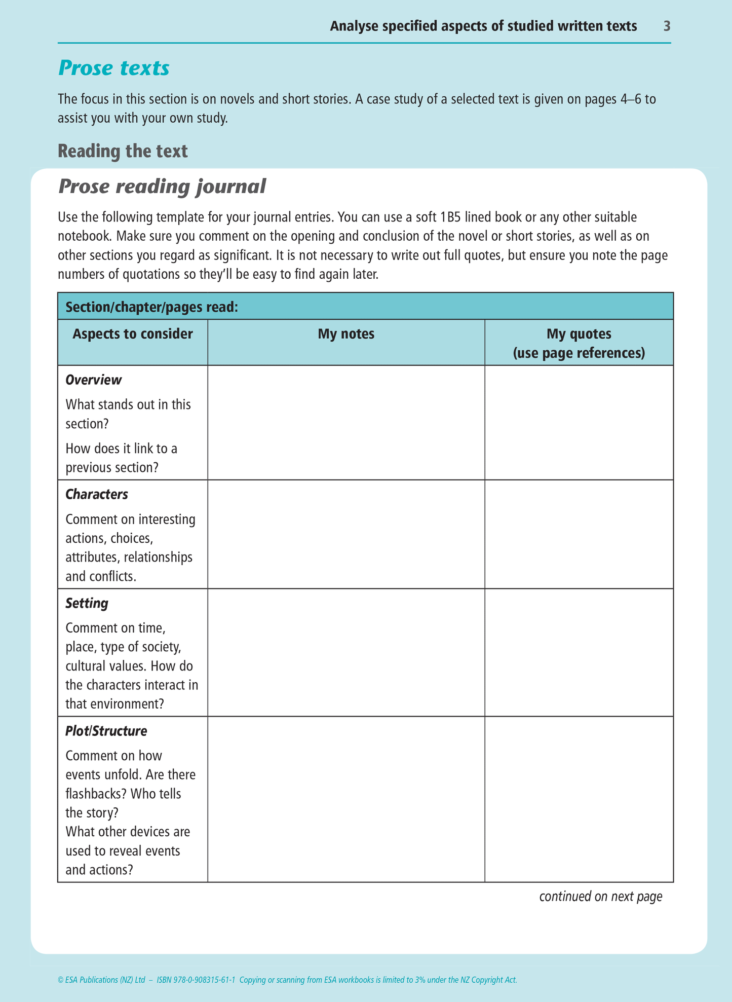 Level 2 Written Texts 2.1 Learning Workbook