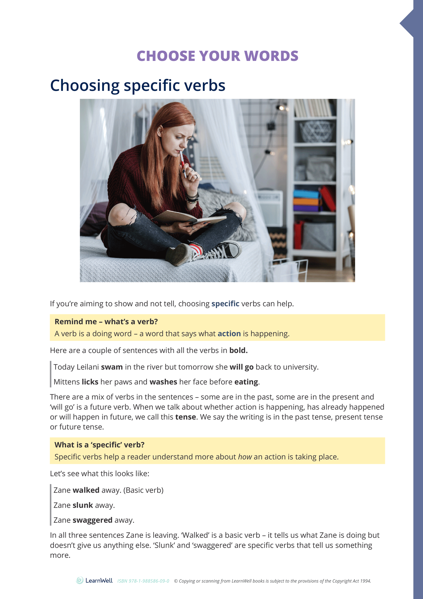 Year 10 Creative Writing Skills Learning Guide