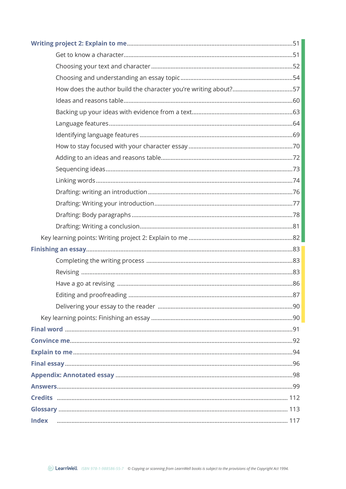 Year 10 Formal Writing Skills Learning Guide