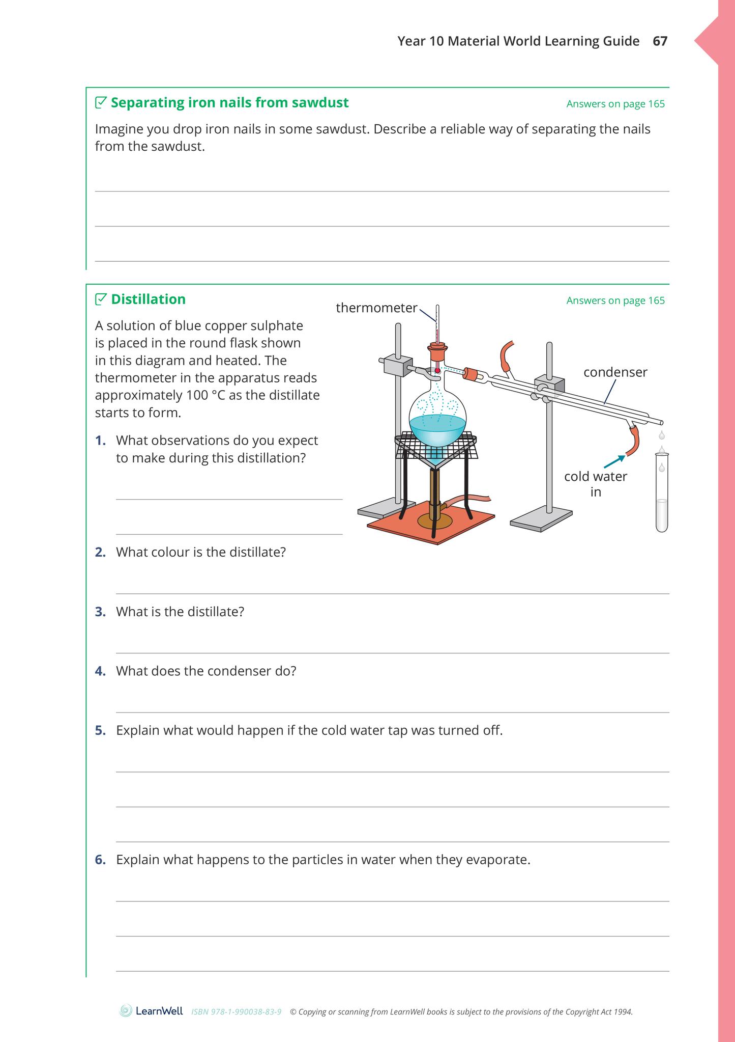 Year 10 Material World Learning Guide