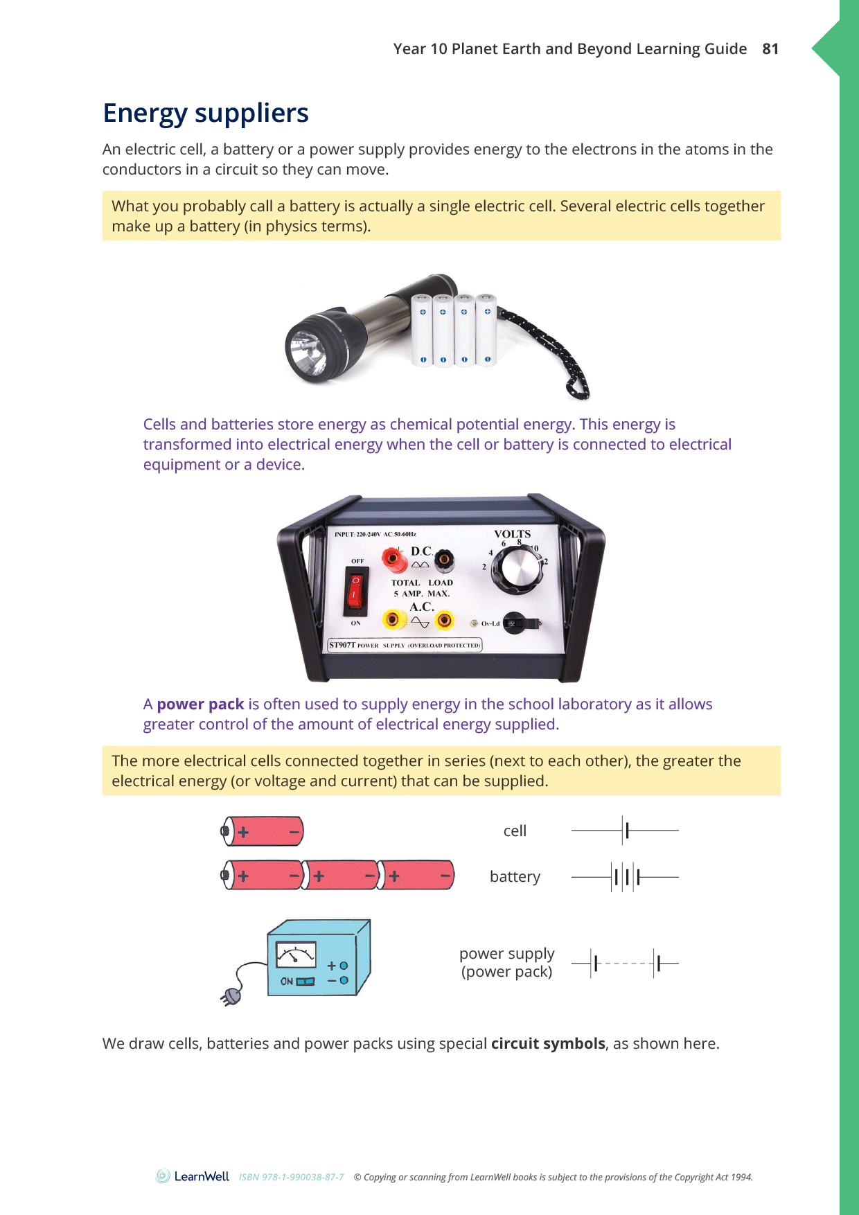 Year 10 Physical World Learning Guide