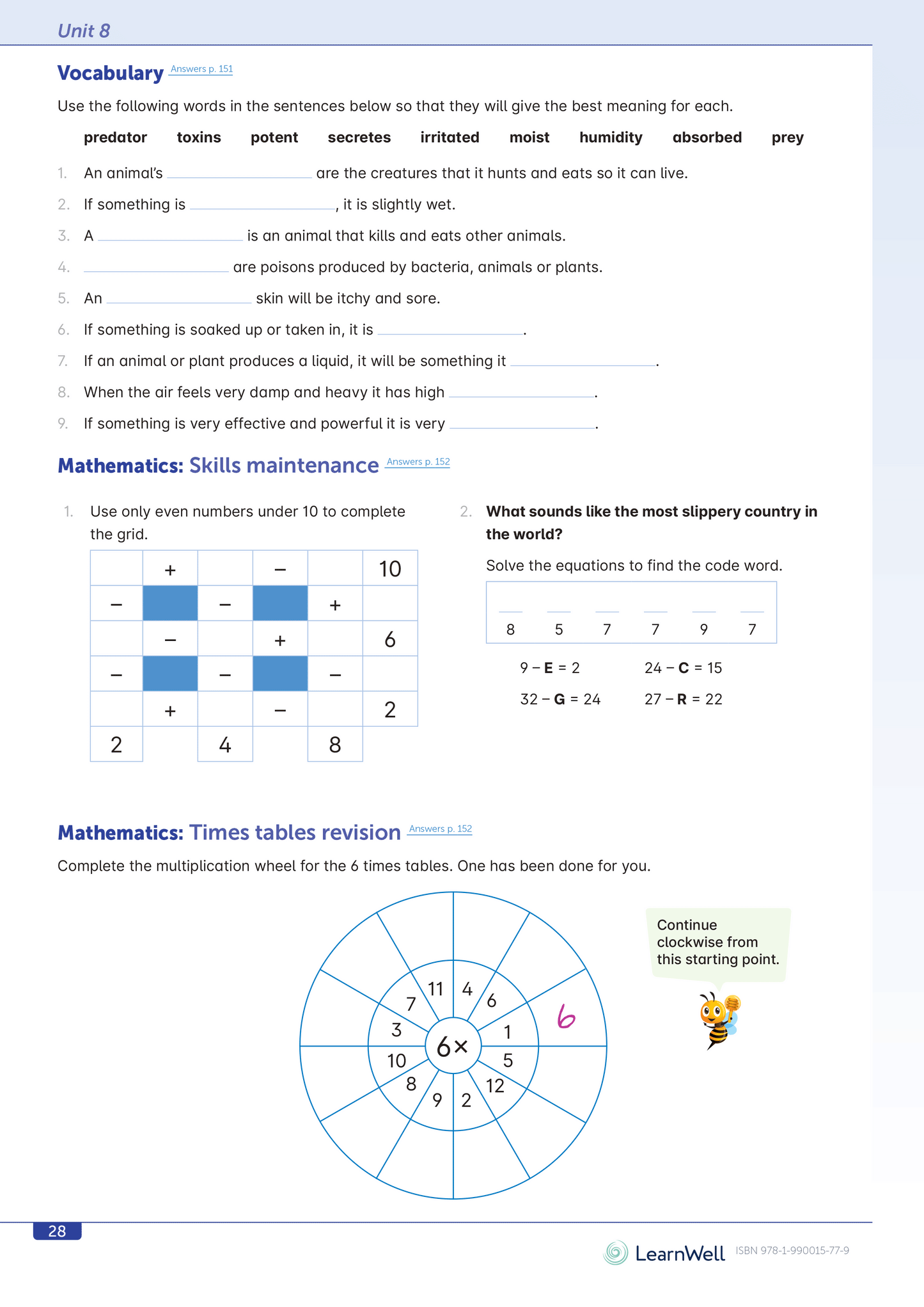 Year 7 Homework Start Right Workbook