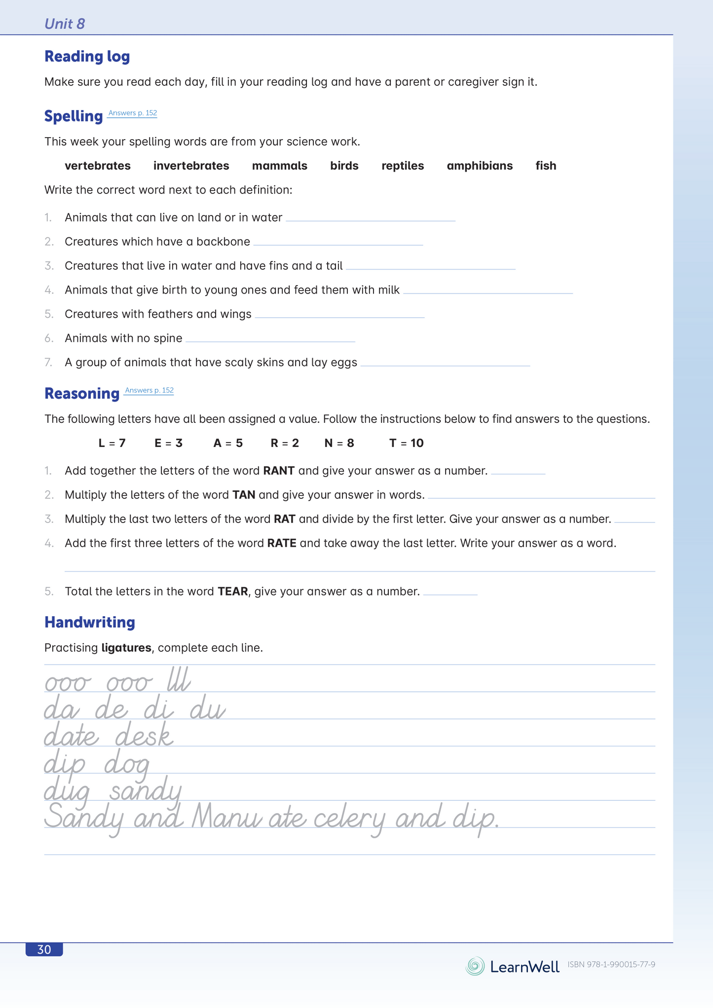 Year 7 Homework Start Right Workbook