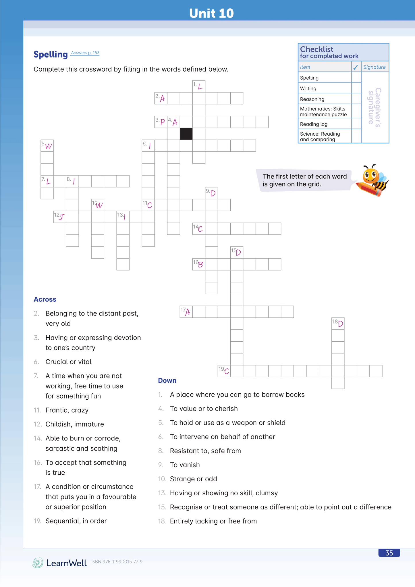 Year 7 Homework Start Right Workbook