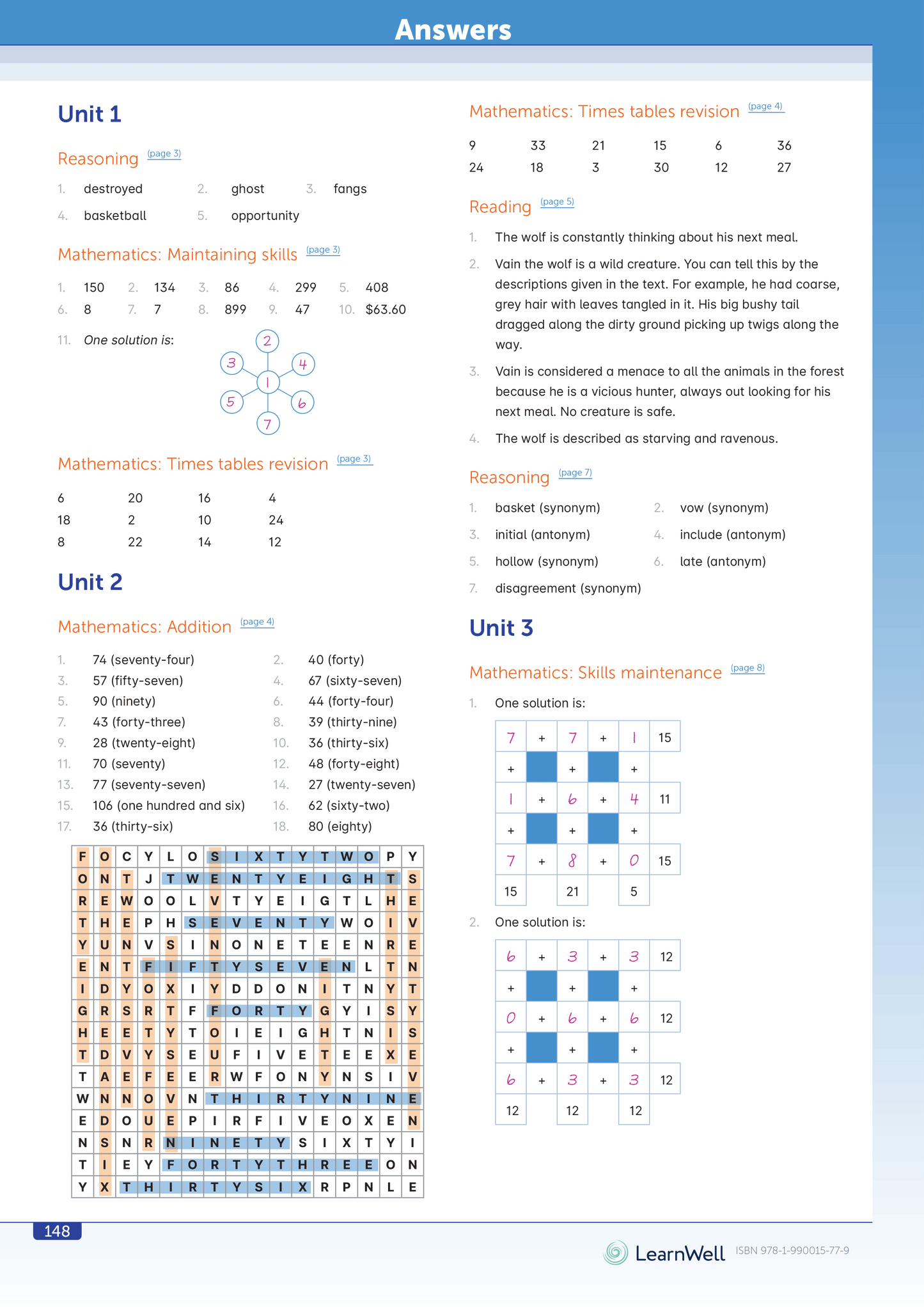 Year 7 Homework Start Right Workbook