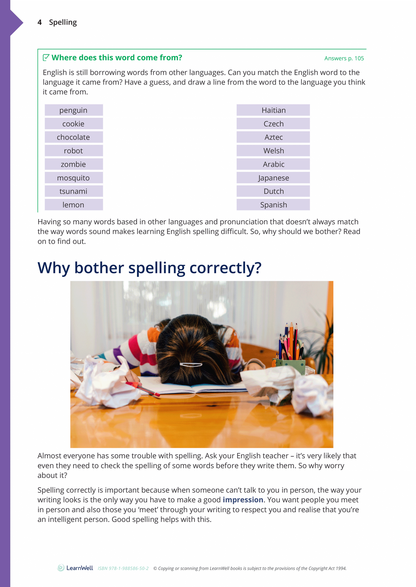 Year 9 Key Language Skills Learning Guide