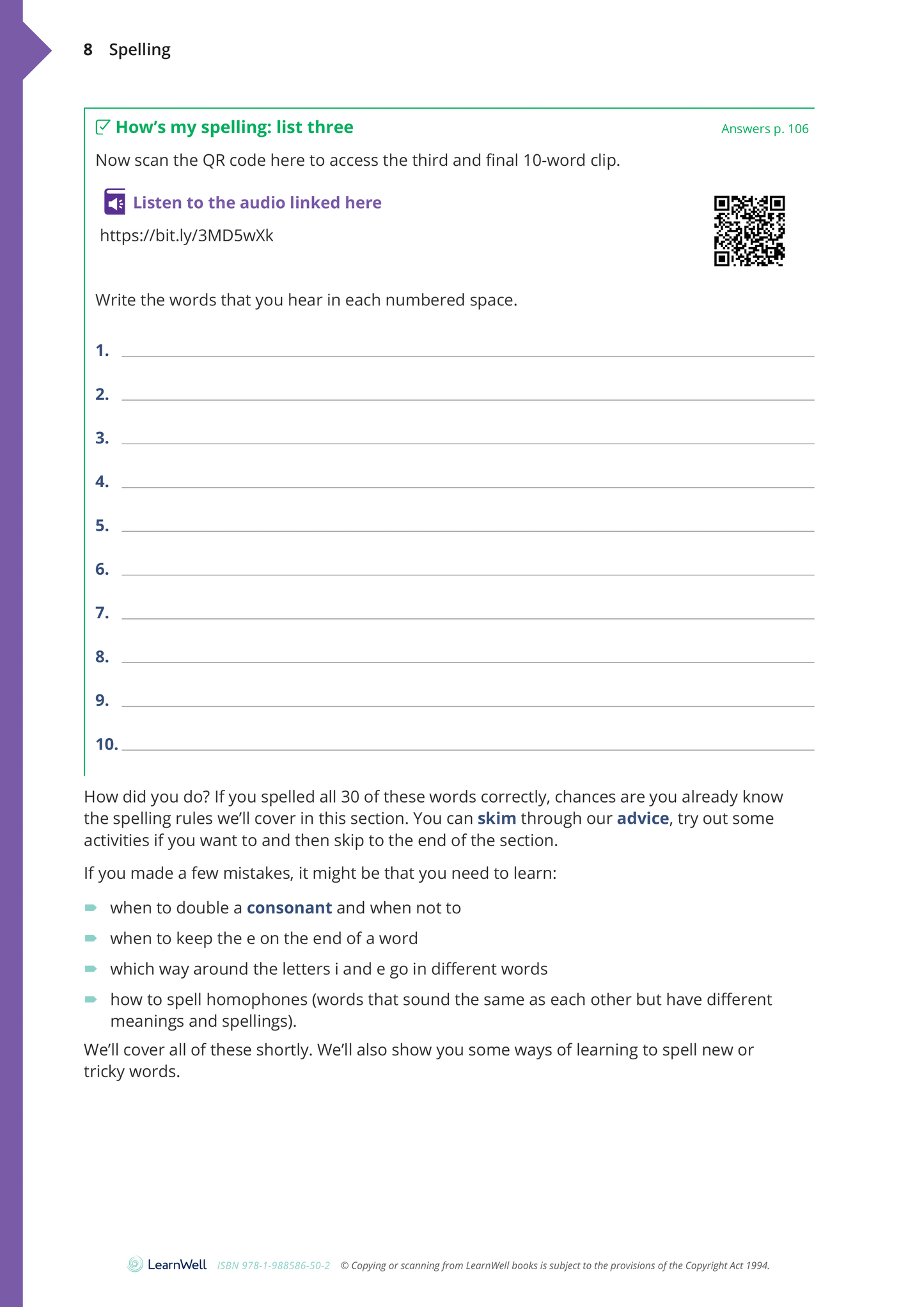 Year 9 Key Language Skills Learning Guide