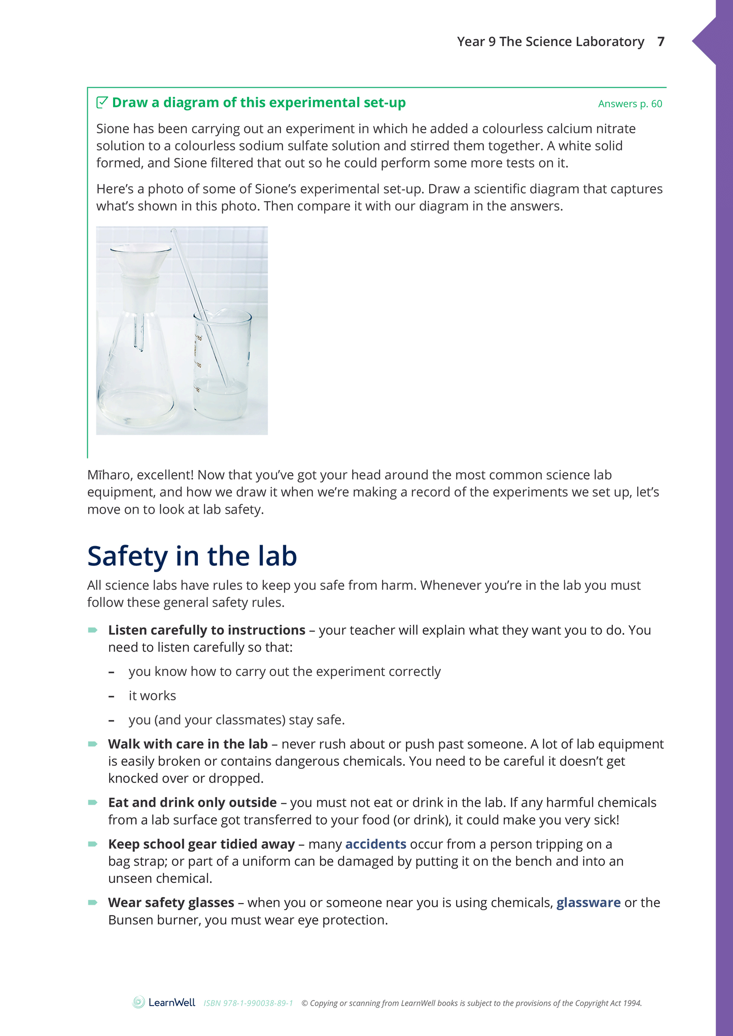 Year 9 The Science Laboratory Learning Guide