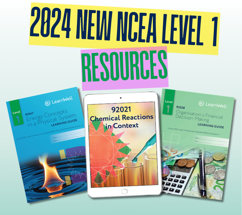 2024 New NCEA Level 1 Resources