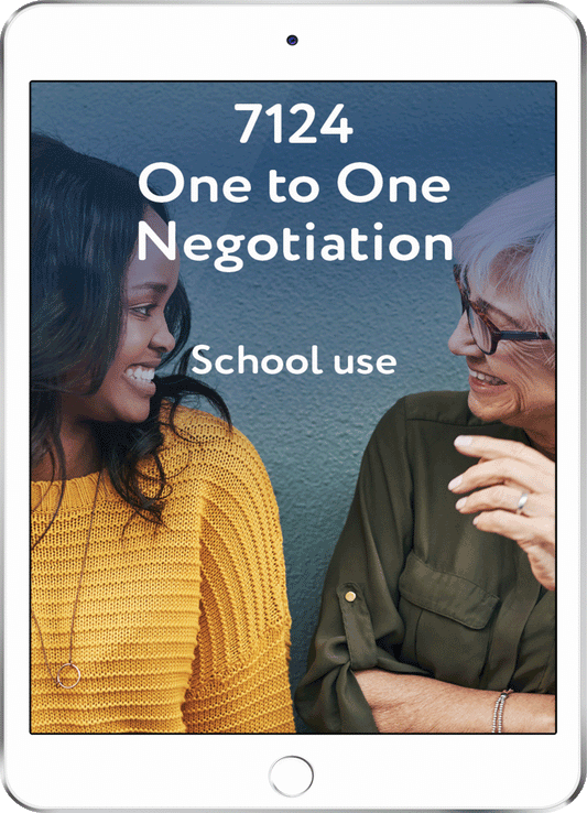 7124 One to One Negotiation - School Use