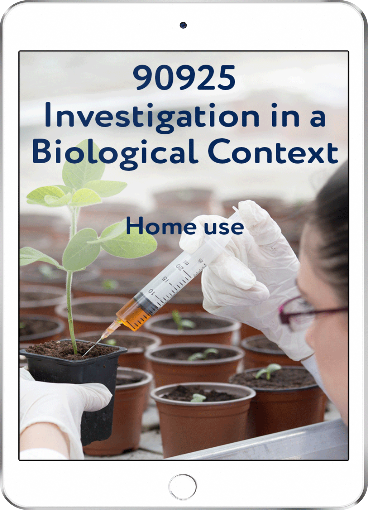 90925 Investigation in a Biological Context - Home Use