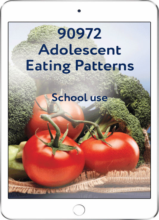 90972 Adolescent Eating Patterns - School Use