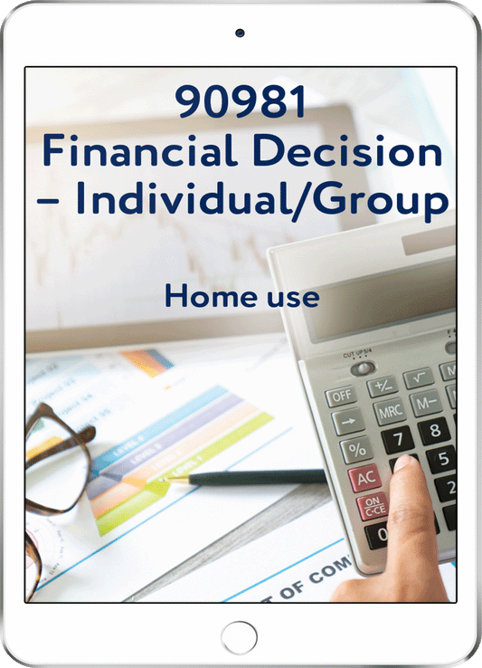 90981 Financial Decision - Individual/Group - Home Use