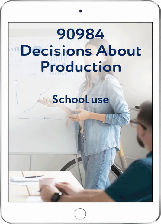 90984 Decisions About Production - School Use