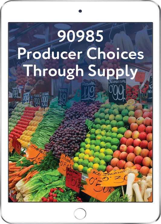 90985 Producer Choices Through Supply