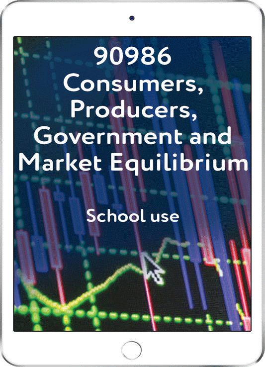 90986 Consumers, Producers, Government and Market Equilibrium - School Use