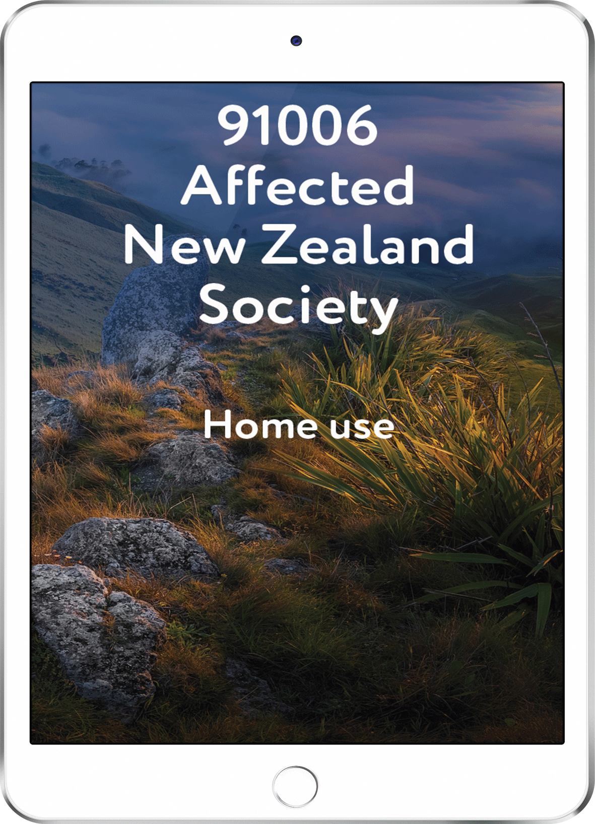 91006 Affected New Zealand Society - Home Use