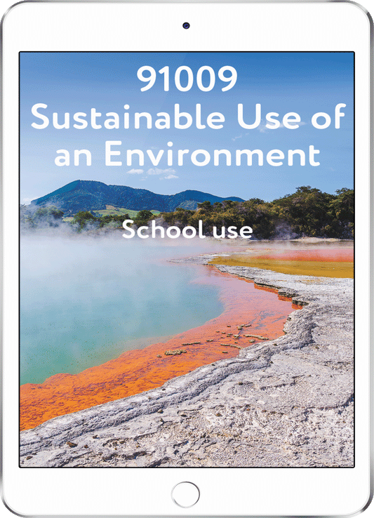 91009 Sustainable Use of an Environment - School Use