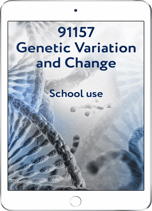 91157 Genetic Variation and Change - School Use