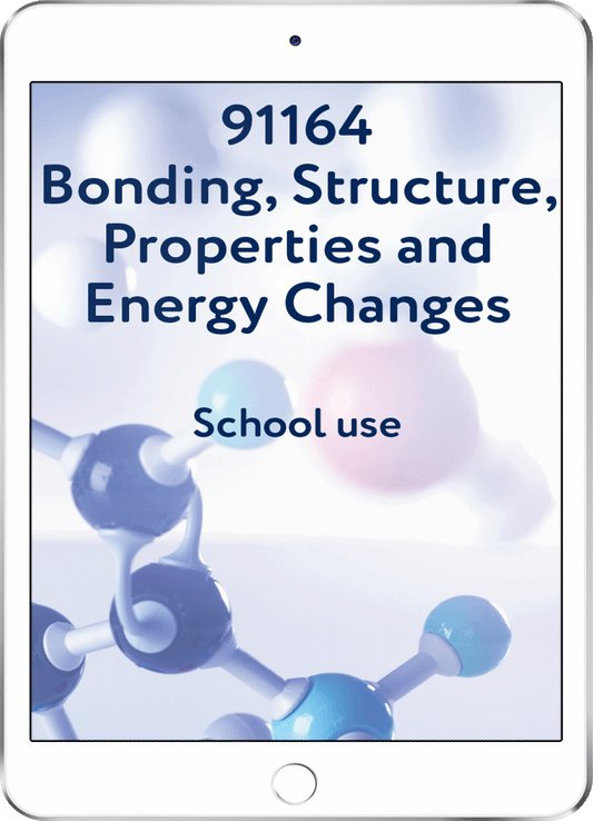 91164 Bonding, Structure, Properties and Energy Changes - School Use