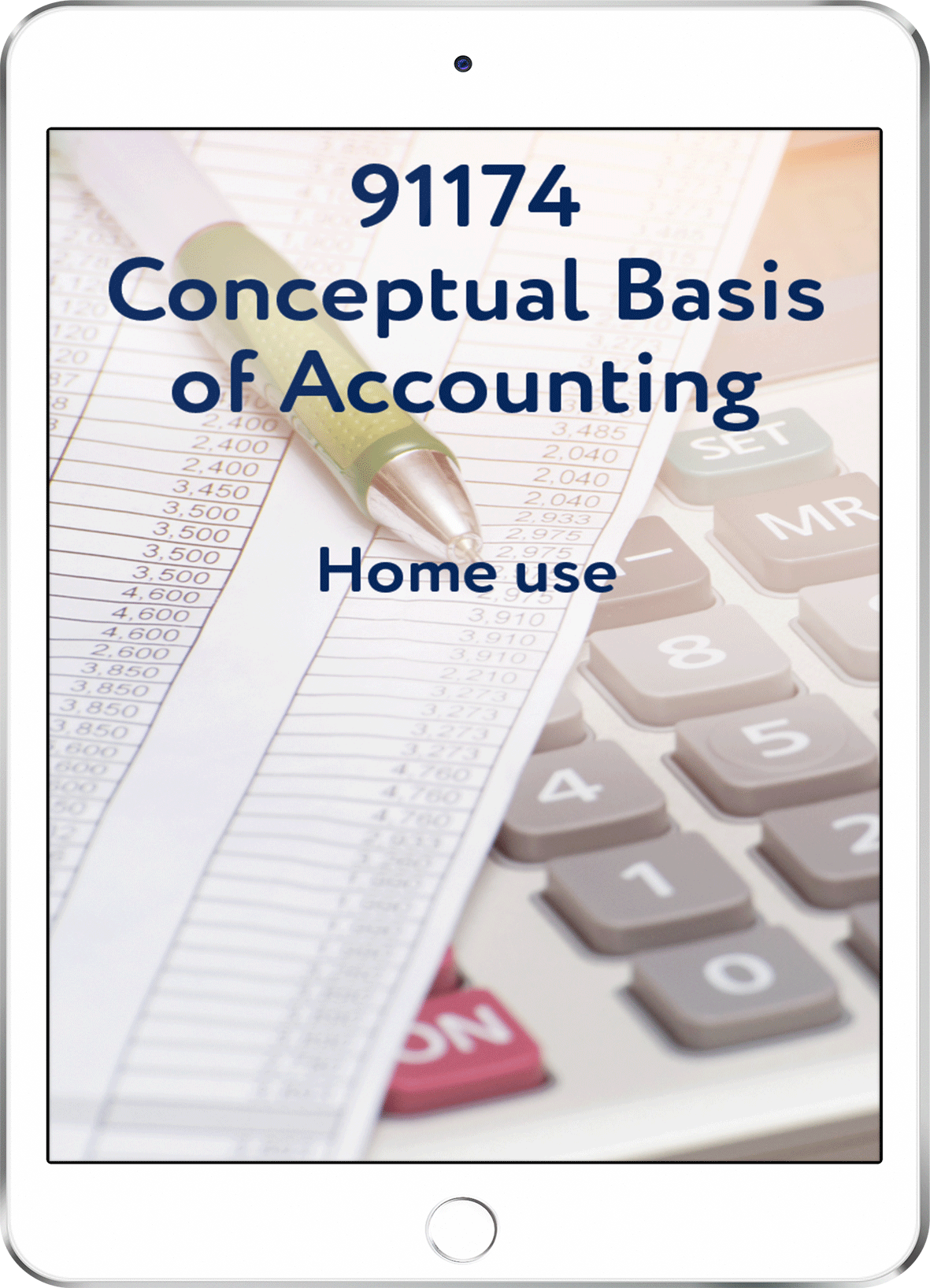 91174 Conceptual Basis of Accounting - Home Use