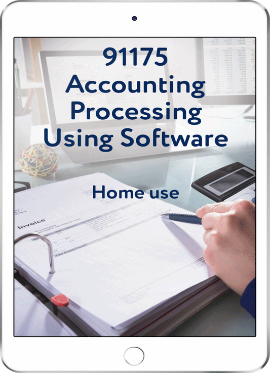 91175 Accounting Processing Using Software - Home Use