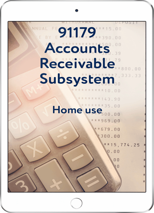 91179 Accounts Receivable Subsystem - Home Use