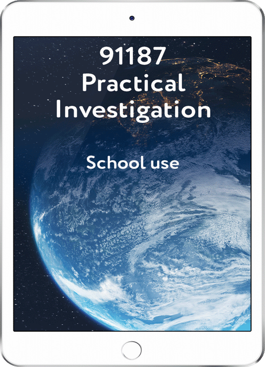 91187 Practical Investigation - School Use