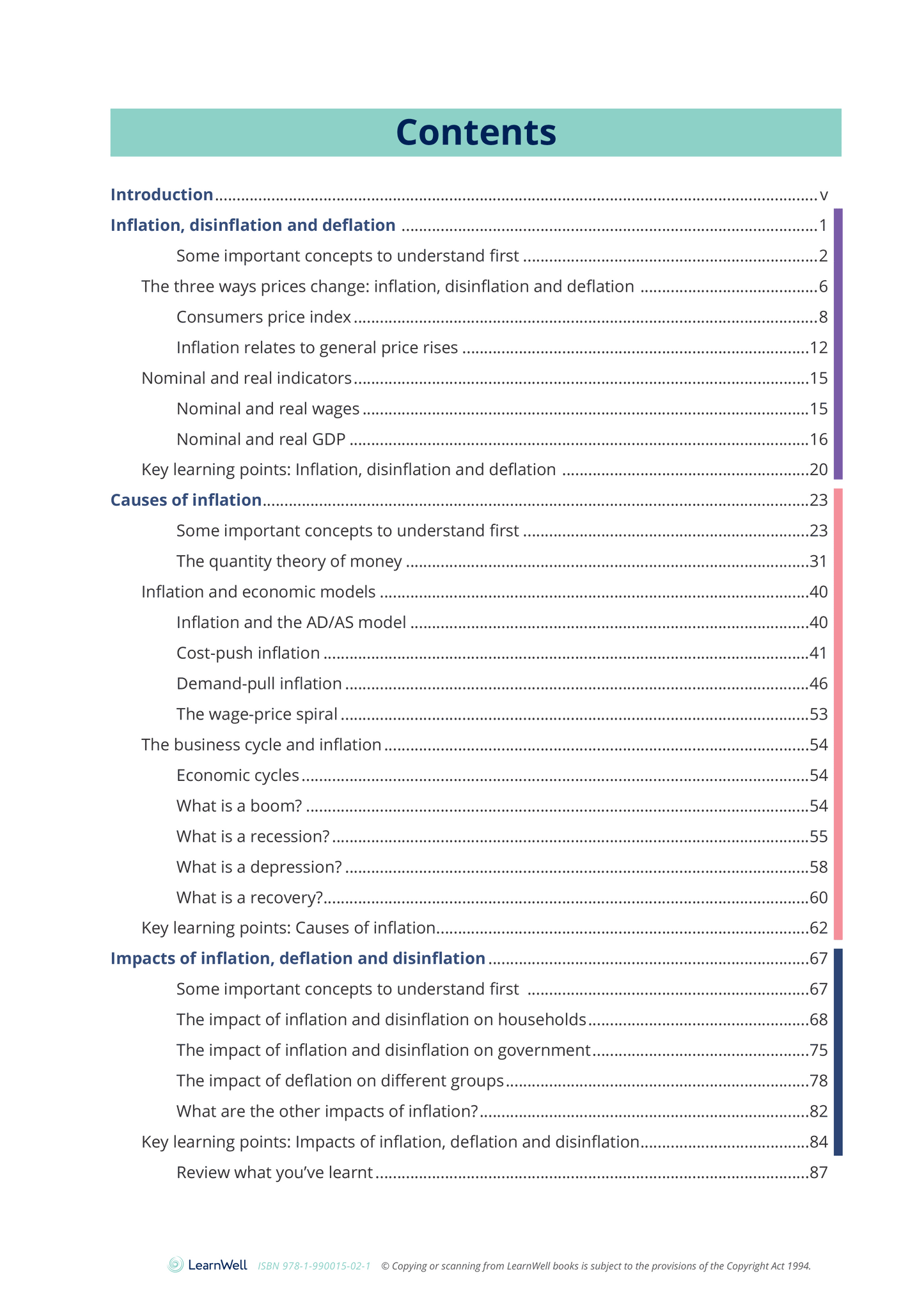 91222 Analysing Inflation Learning Guide