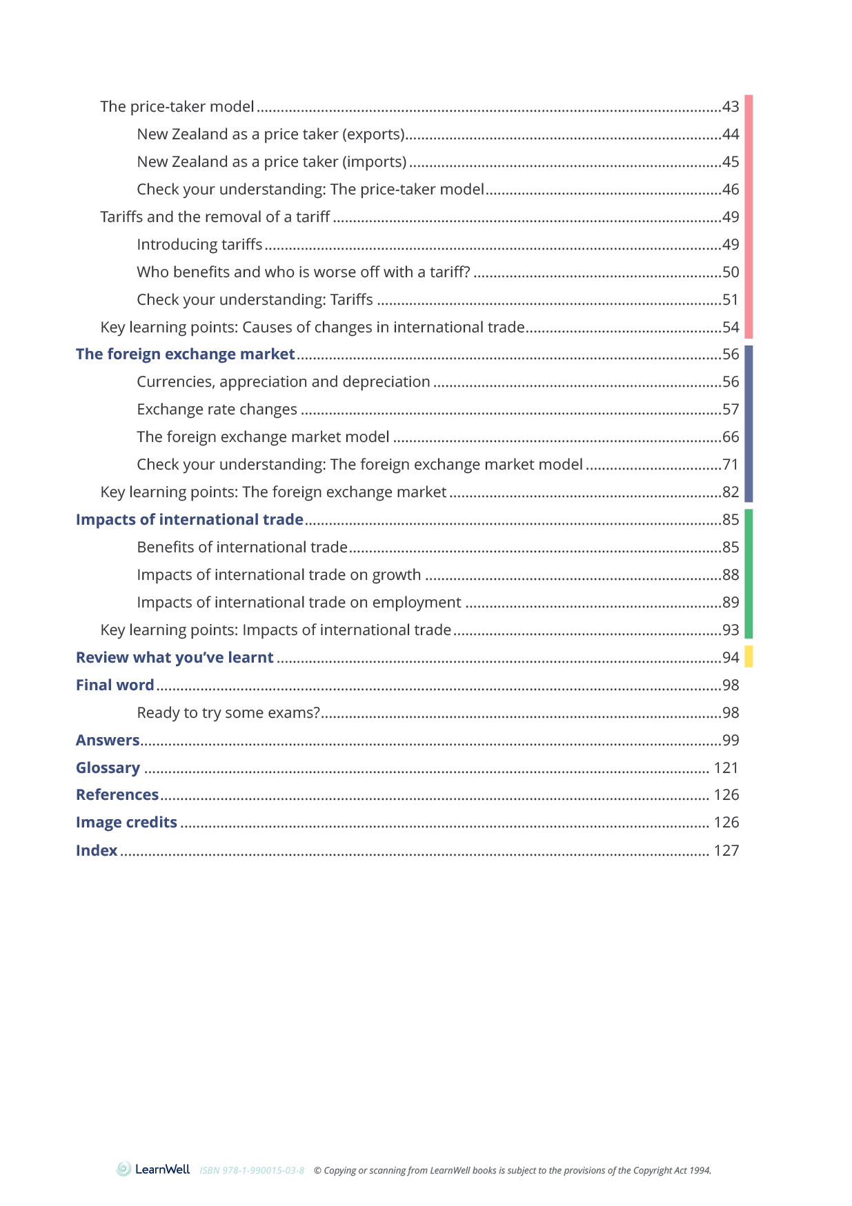 91223 Analysing International Trade Learning Guide