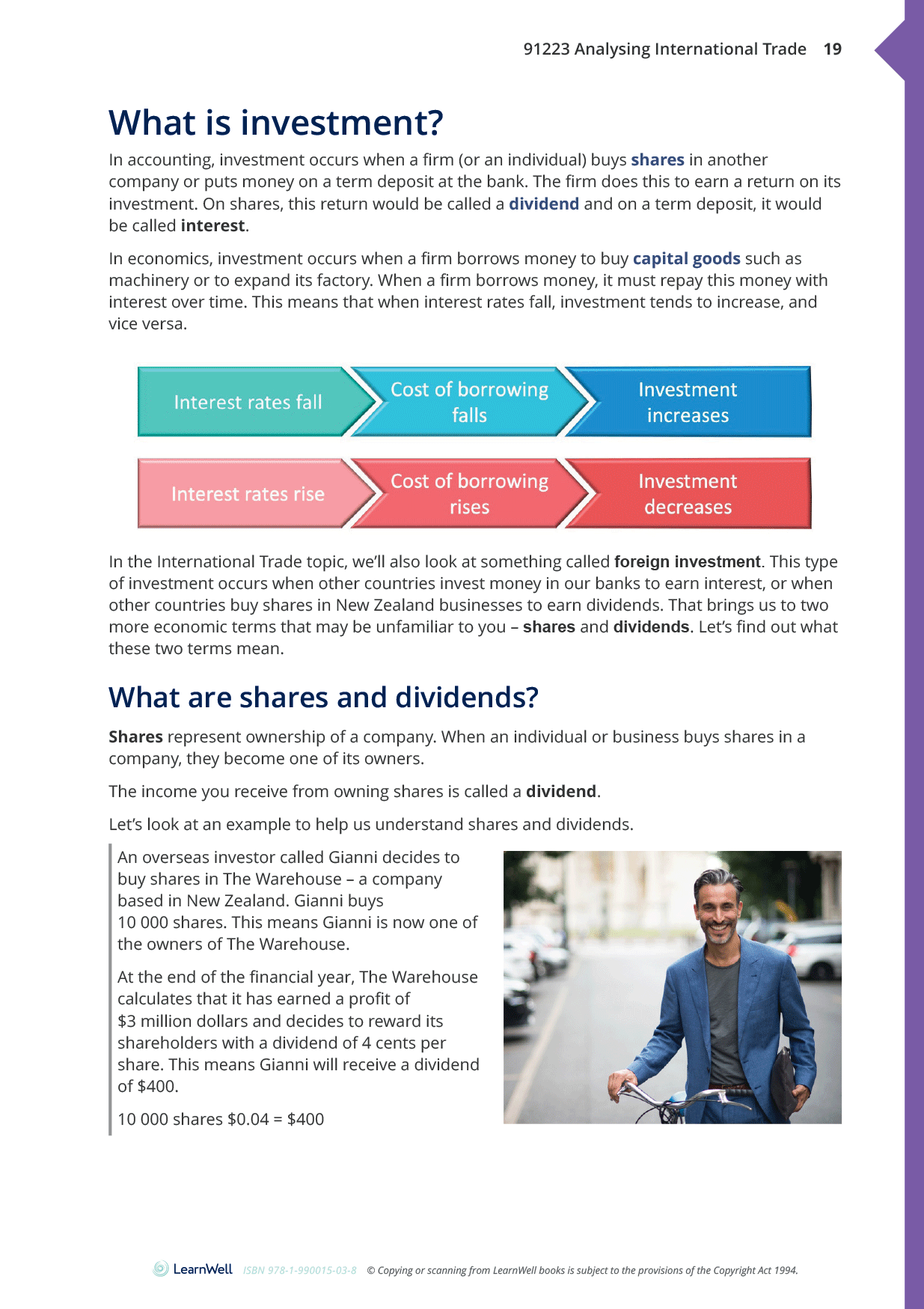 91223 Analysing International Trade Learning Guide