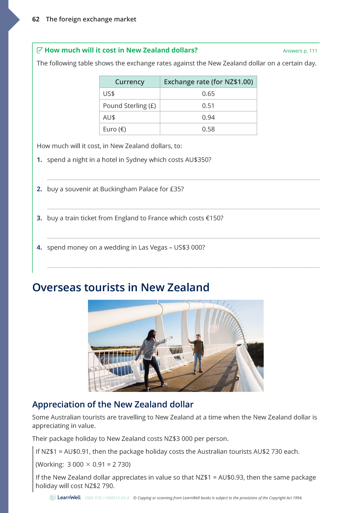 91223 Analysing International Trade Learning Guide