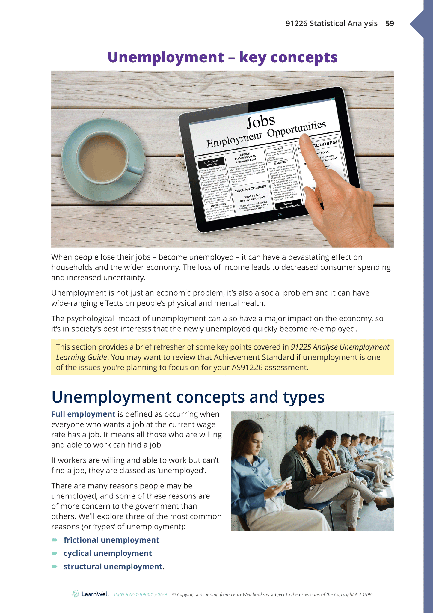 91226 Statistical Analysis Learning Guide