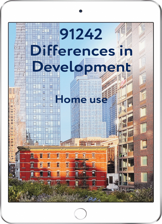 91242 Differences in Development - Home Use