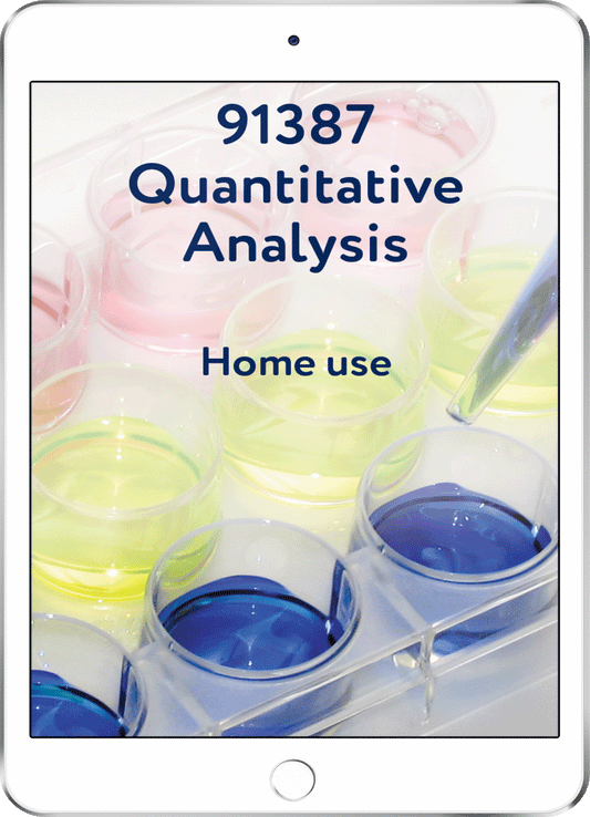 91387 Quantitative Analysis - Home Use