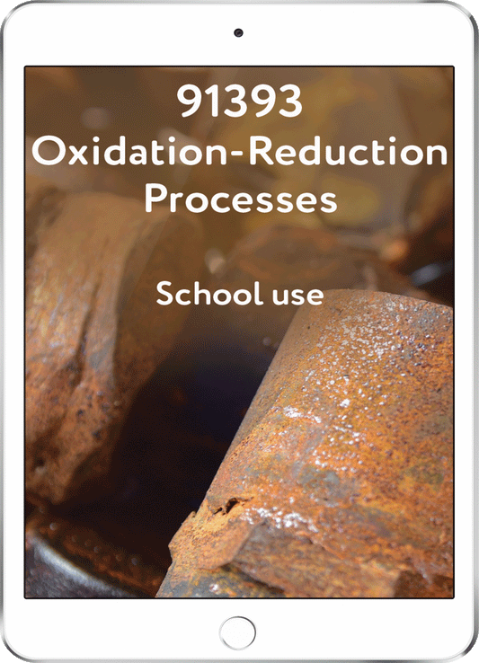 91393 Oxidation-Reduction Processes - School Use