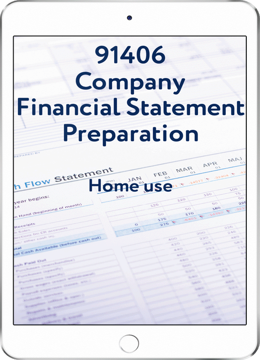 91406 Company Financial Statement Preparation - Home Use