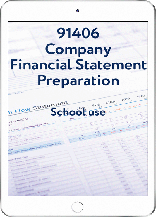 91406 Company Financial Statement Preparation - School Use