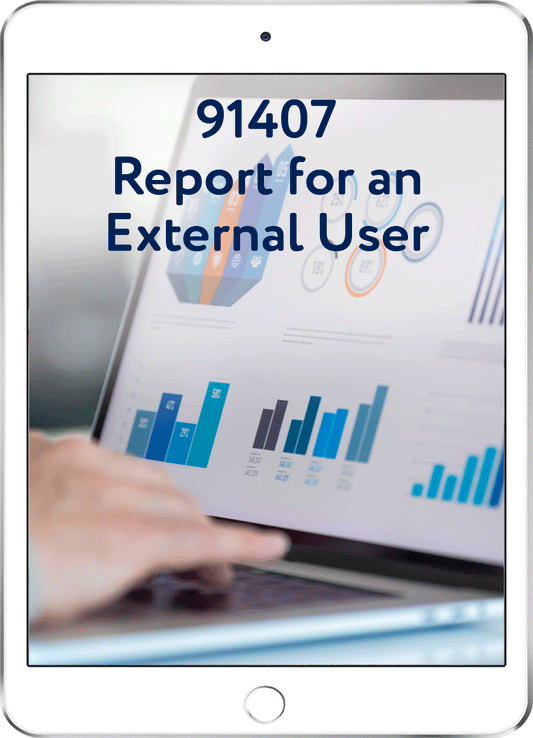 91407 Report for an External User