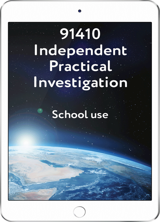 91410 Independent Practical Investigation - School Use