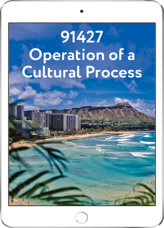91427 Operation of a Cultural Process