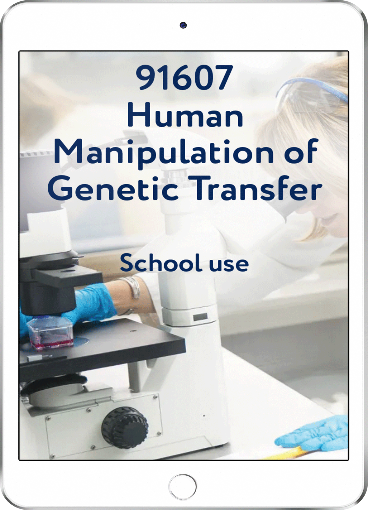 91607 Human Manipulation of Genetic Transfer - School Use