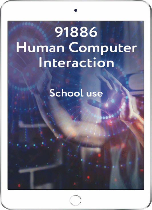 91886 Human Computer Interaction - School Use