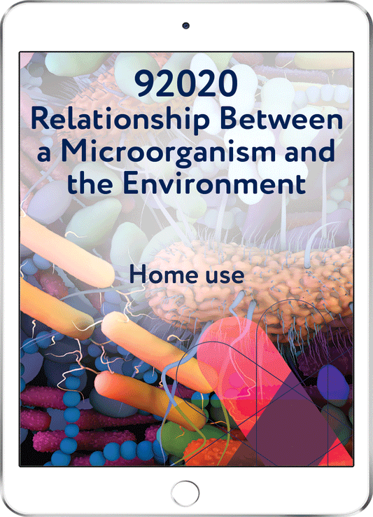 92020 Relationship between a Microorganism and the Environment - Home Use