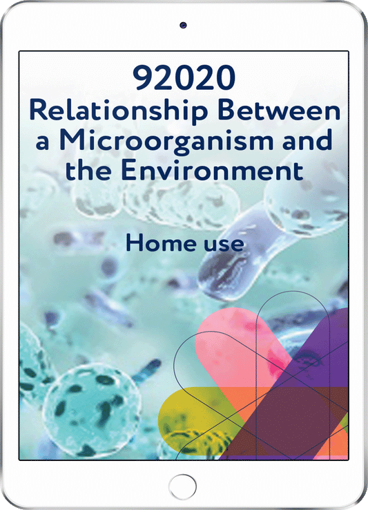 92020 Relationship between a Microorganism and the Environment - Home Use