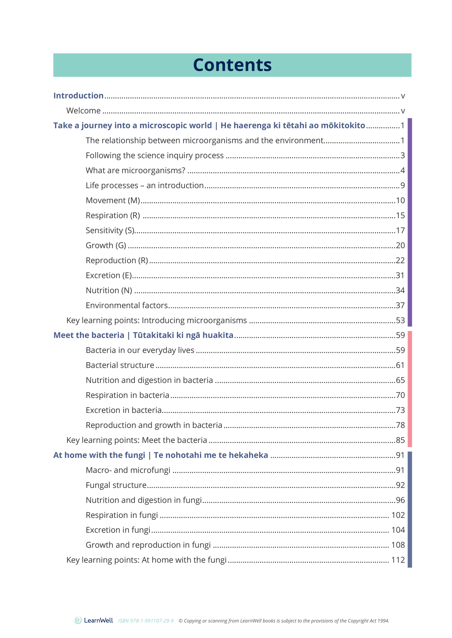 92020 Relationship between a Microorganism and the Environment Learning Guide