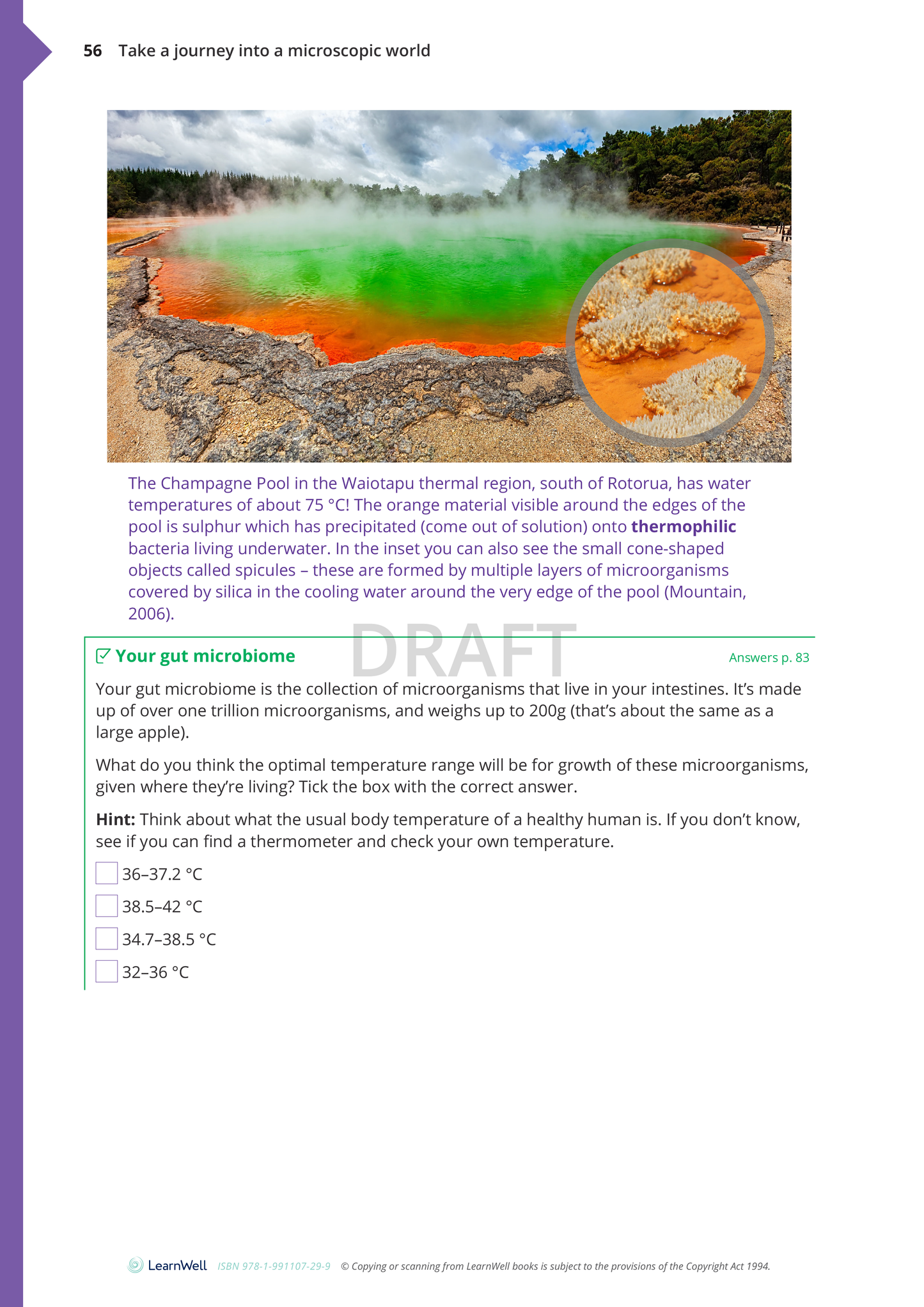 92020 Relationship between a Microorganism and the Environment Learning Guide